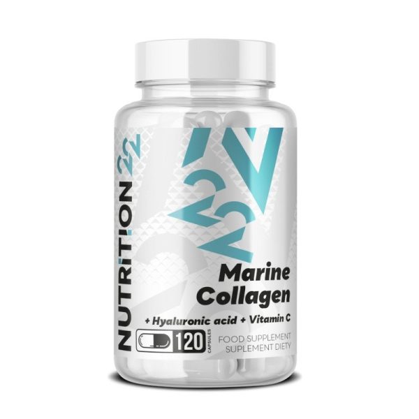 Marine Collagen + Hyaluronic Acid + Vitamin C – 120 capsule