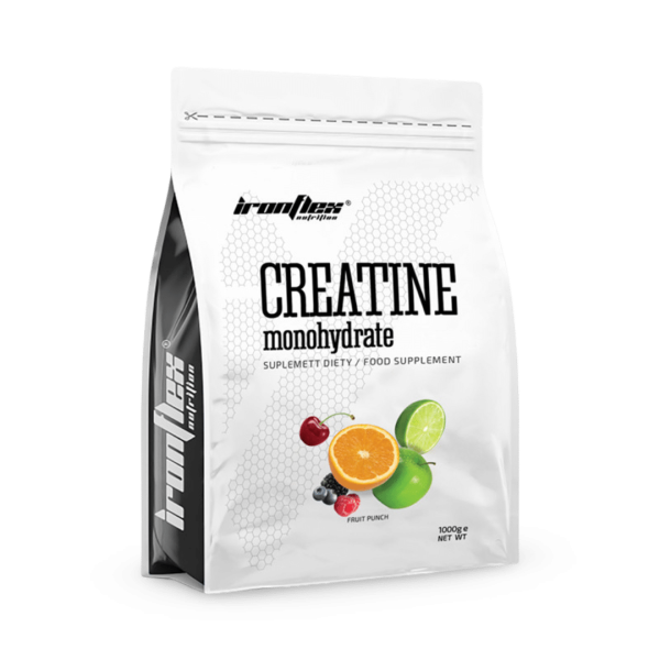 IronFlex Creatine Monohydrate  FRUIT PUNCH- 1000g